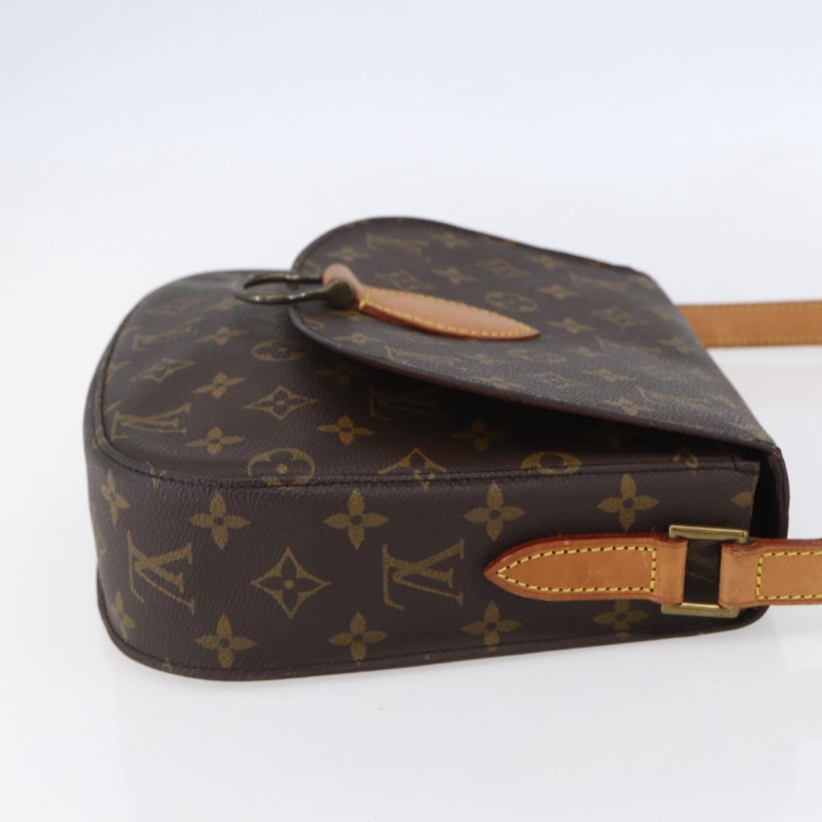 LOUIS VUITTON Monogram Saint Cloud GM Shoulder Bag M51242 LV Auth ar13827