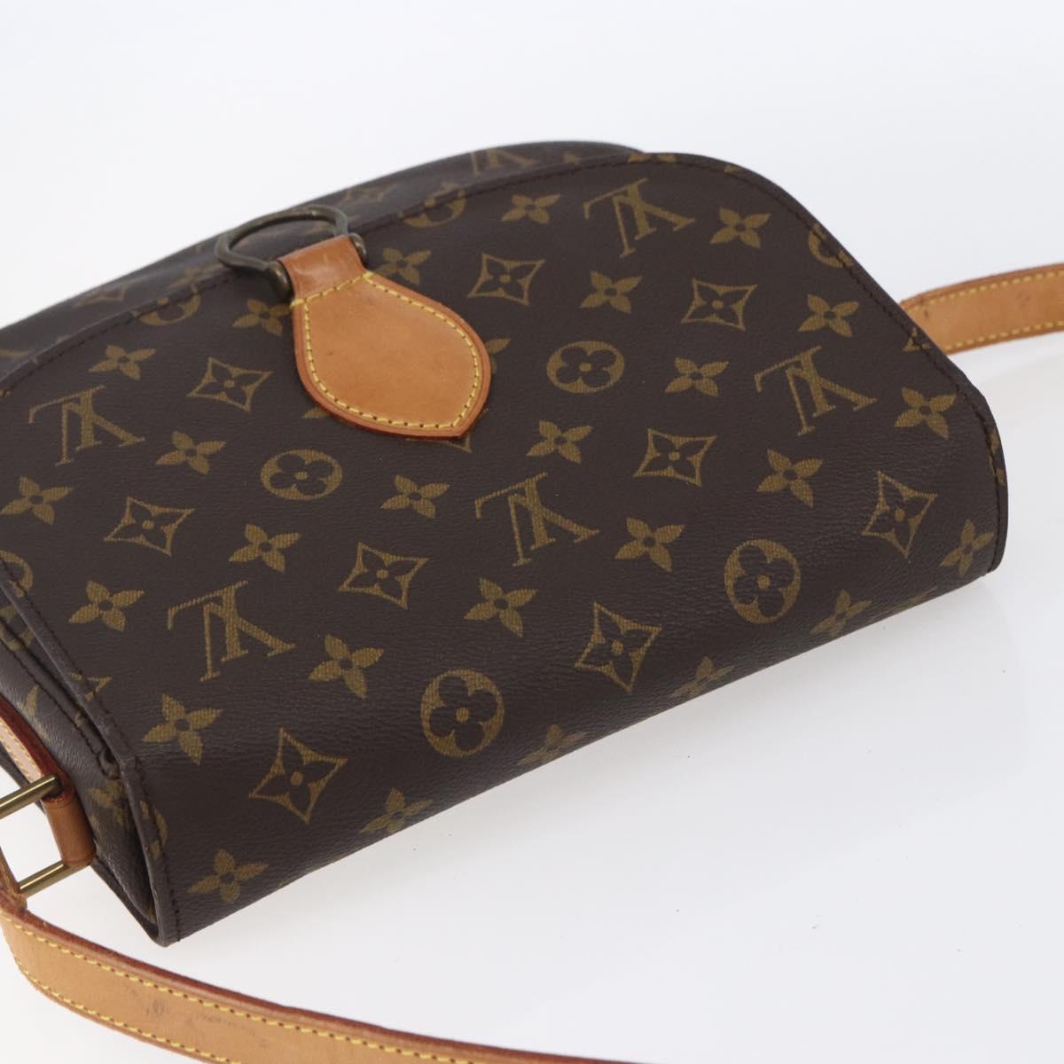 LOUIS VUITTON Monogram Saint Cloud GM Shoulder Bag M51242 LV Auth ar13827