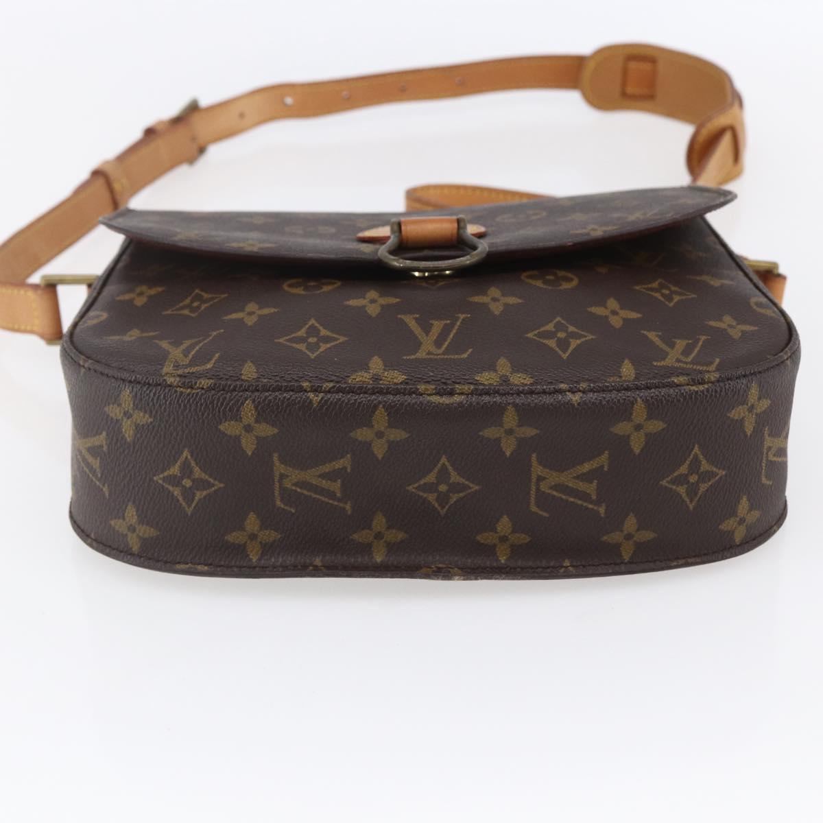LOUIS VUITTON Monogram Saint Cloud GM Shoulder Bag M51242 LV Auth ar13827