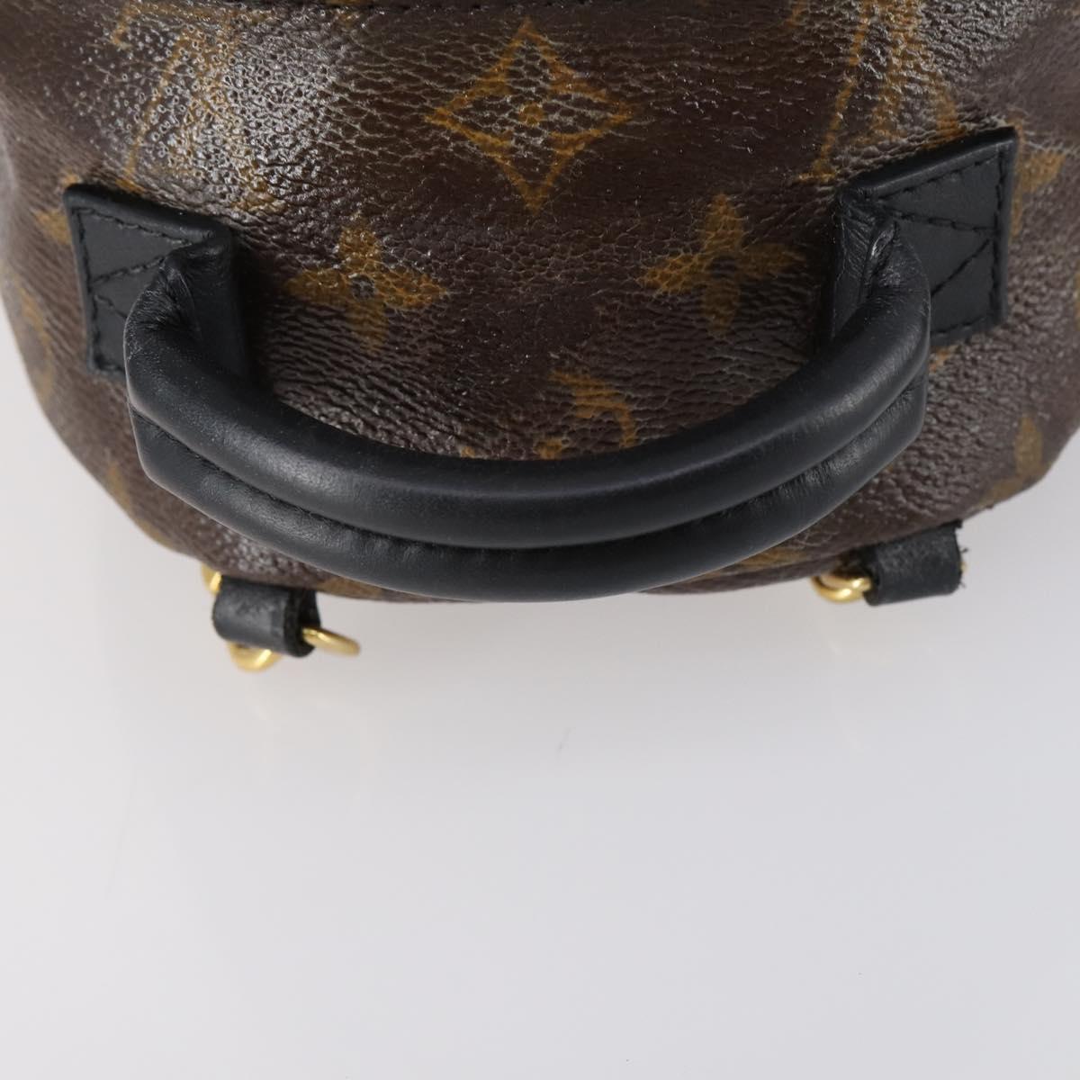 LOUIS VUITTON Monogram Palm Springs MINI Backpack M44873 LV Auth ar13828