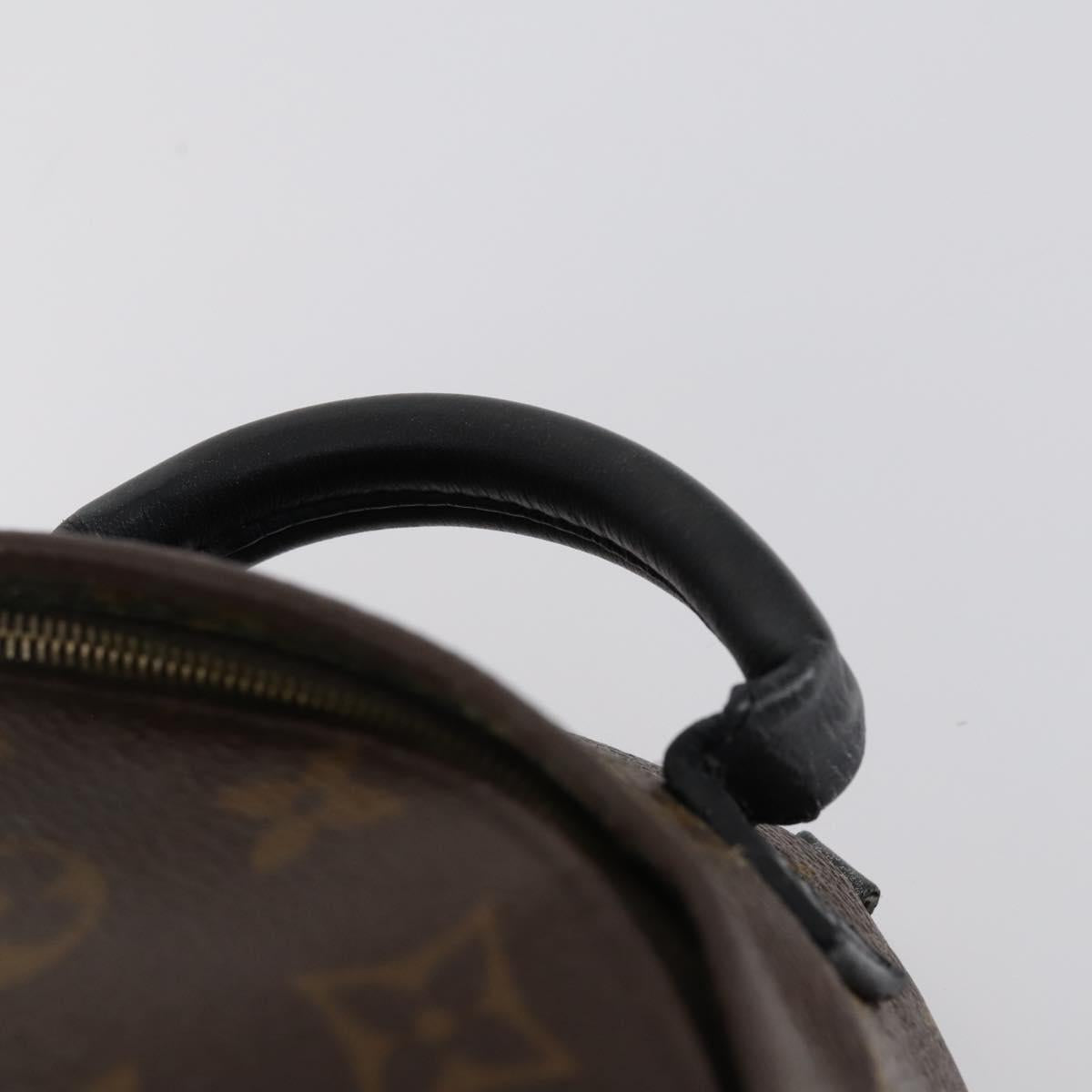 LOUIS VUITTON Monogram Palm Springs MINI Backpack M44873 LV Auth ar13828