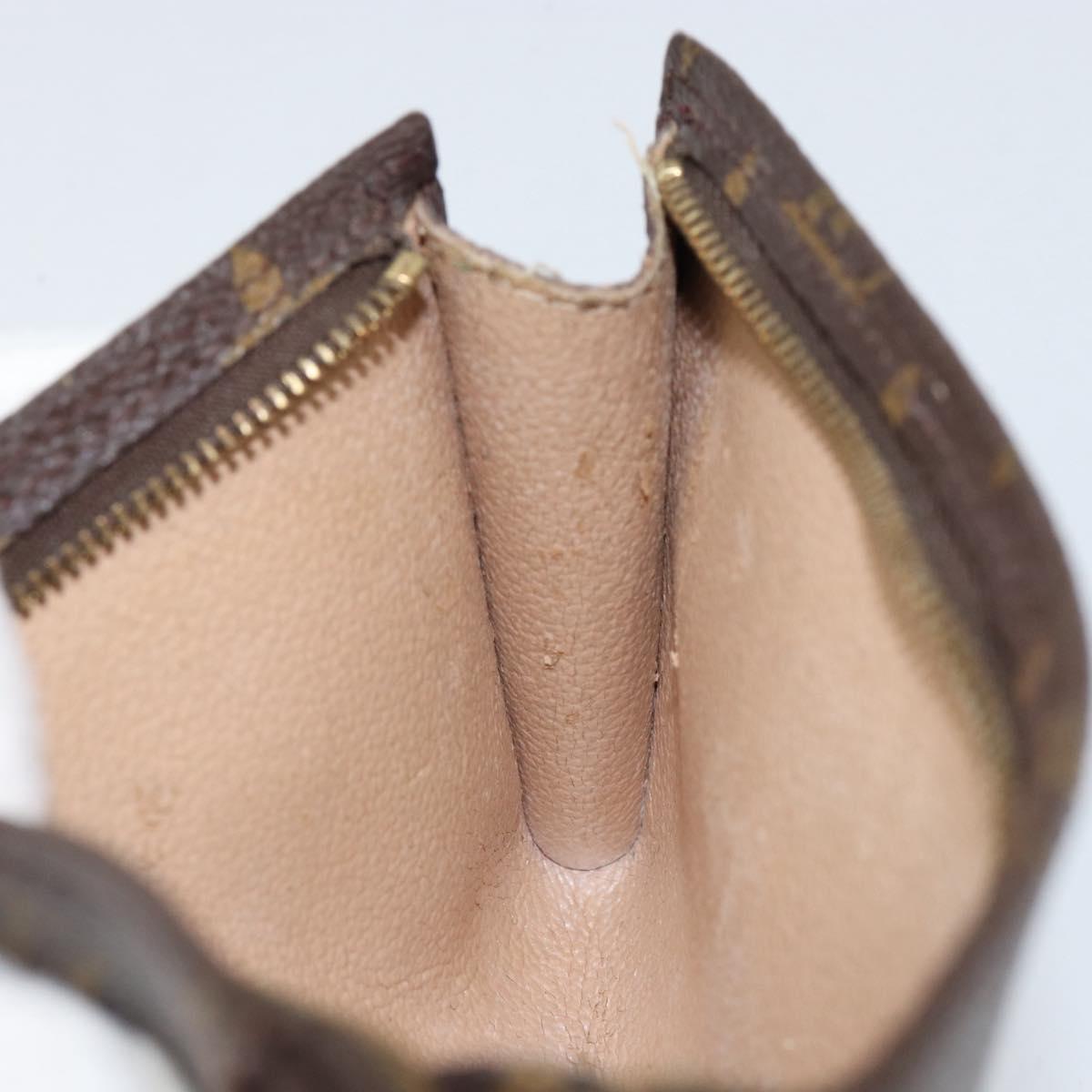 LOUIS VUITTON Monogram Bucket PM Accessory Pouch LV Auth ar13830