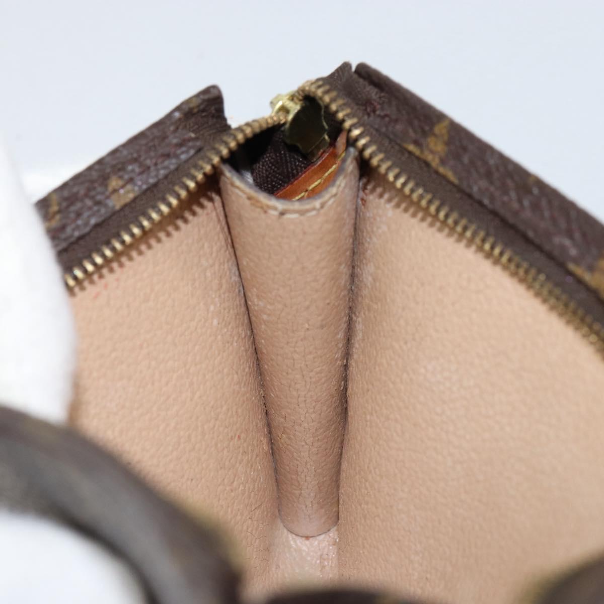 LOUIS VUITTON Monogram Bucket PM Accessory Pouch LV Auth ar13830