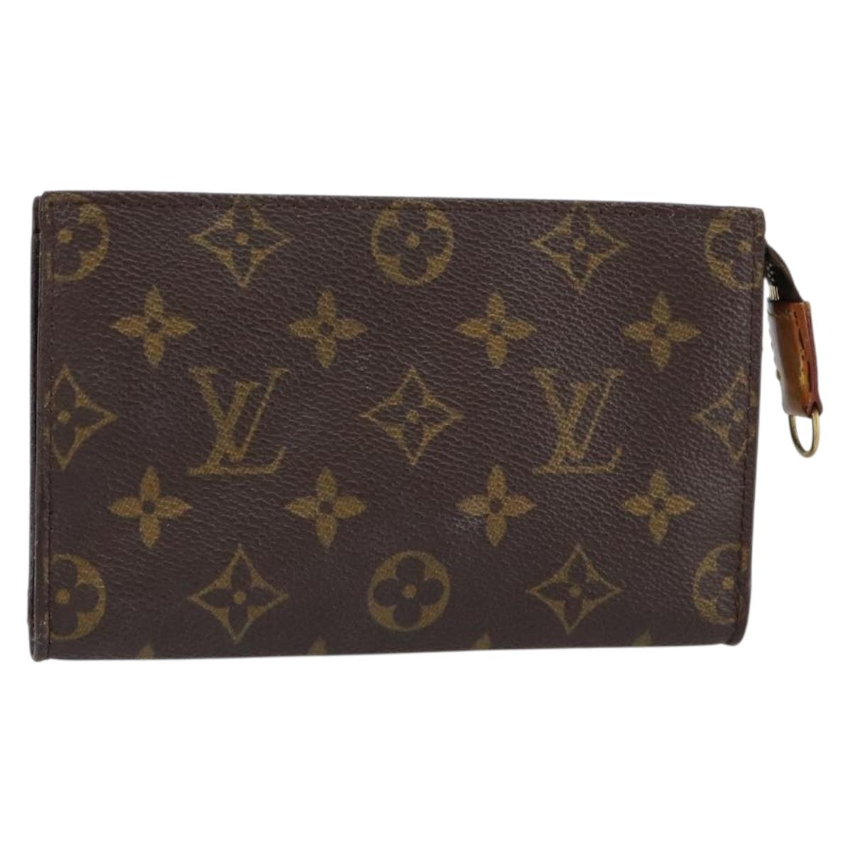 LOUIS VUITTON Monogram Bucket PM Accessory Pouch LV Auth ar13830