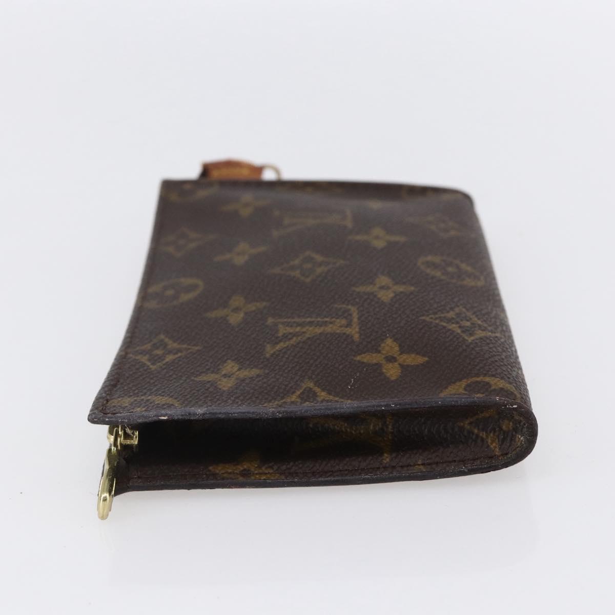 LOUIS VUITTON Monogram Bucket PM Accessory Pouch LV Auth ar13831