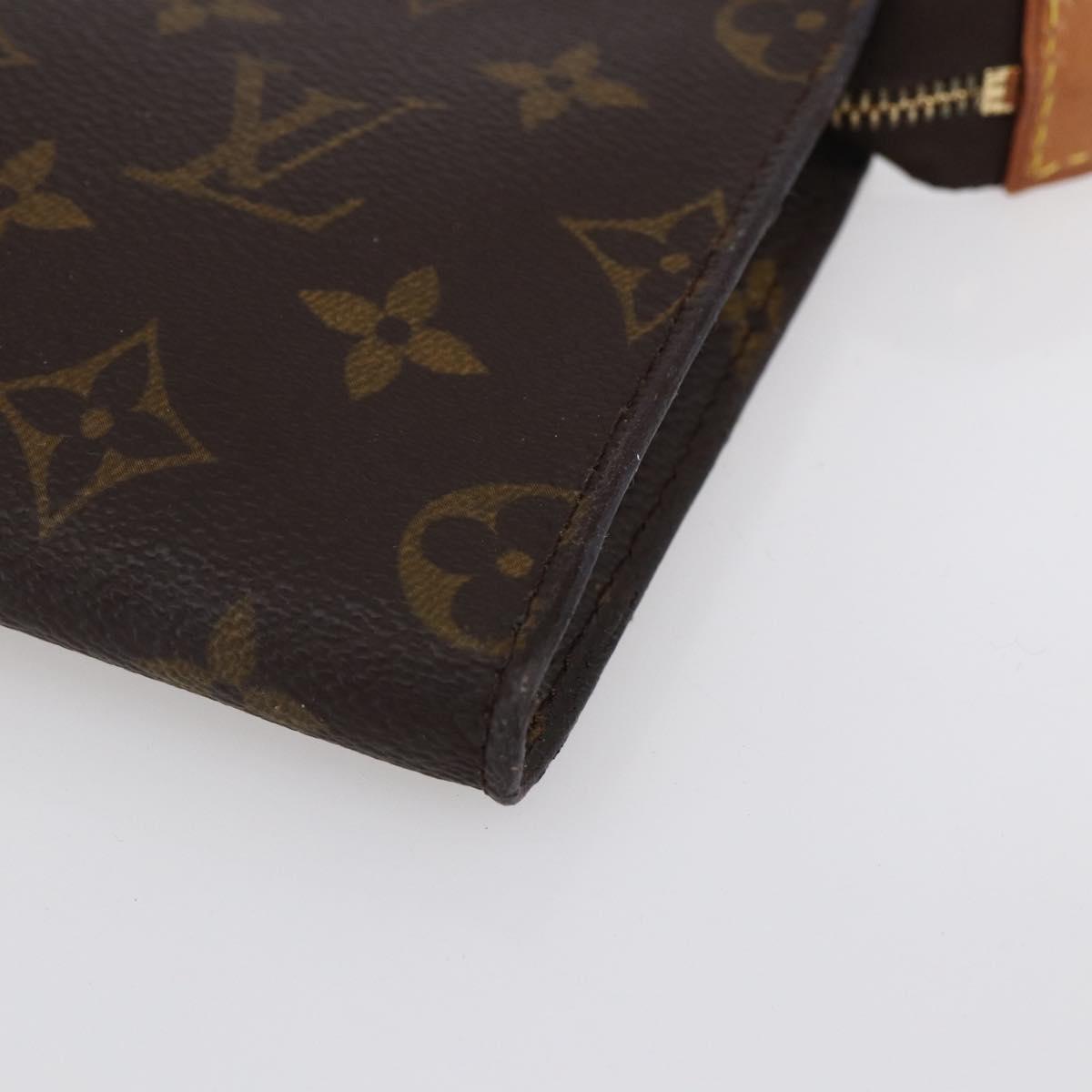 LOUIS VUITTON Monogram Bucket PM Accessory Pouch LV Auth ar13831