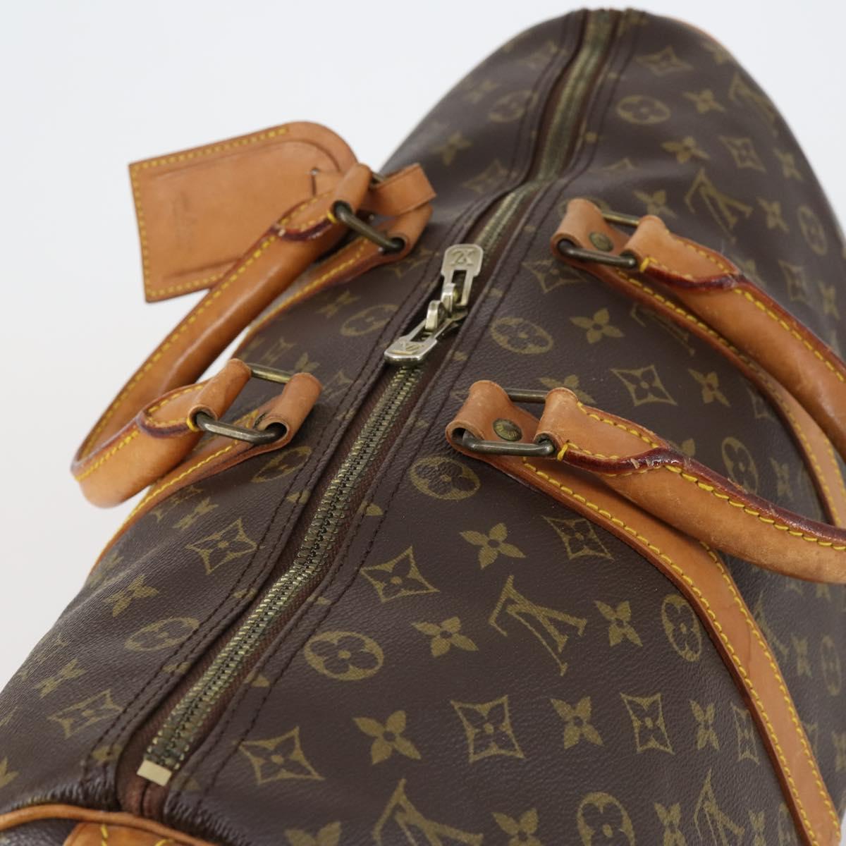 LOUIS VUITTON Monogram Keepall 45 Boston Bag M41428 LV Auth ar13832