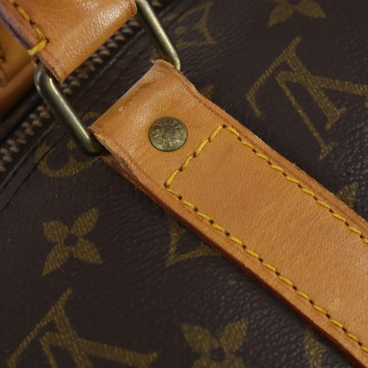 LOUIS VUITTON Monogram Keepall 50 Boston Bag M41426 LV Auth ar13833