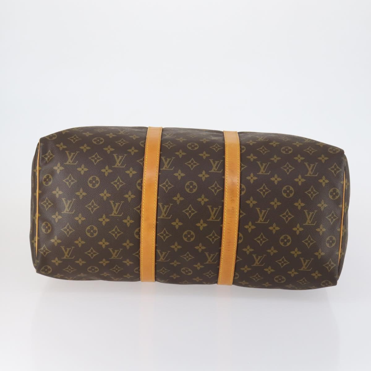 LOUIS VUITTON Monogram Keepall 50 Boston Bag M41426 LV Auth ar13833
