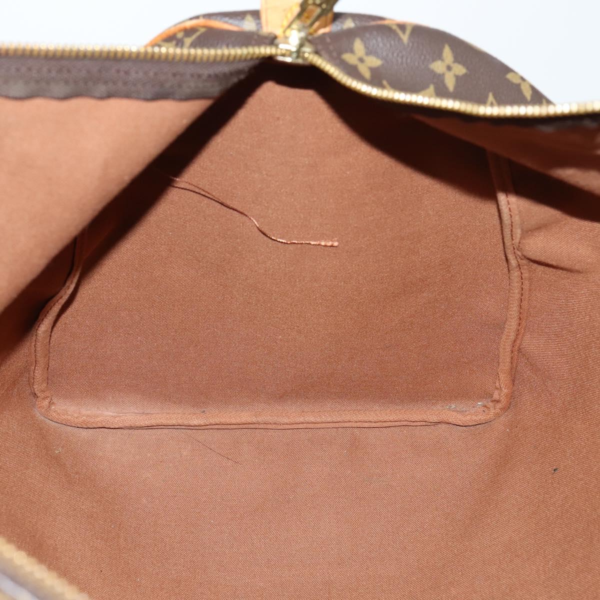 LOUIS VUITTON Monogram Keepall 55 Boston Bag M41424 LV Auth ar13834