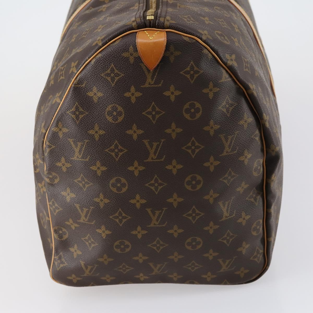 LOUIS VUITTON Monogram Keepall 60 Boston Bag M41422 LV Auth ar13835