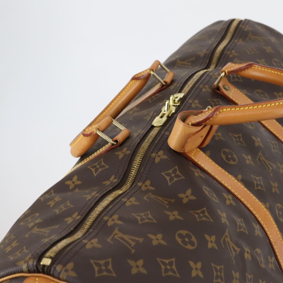 LOUIS VUITTON Monogram Keepall 60 Boston Bag M41422 LV Auth ar13835