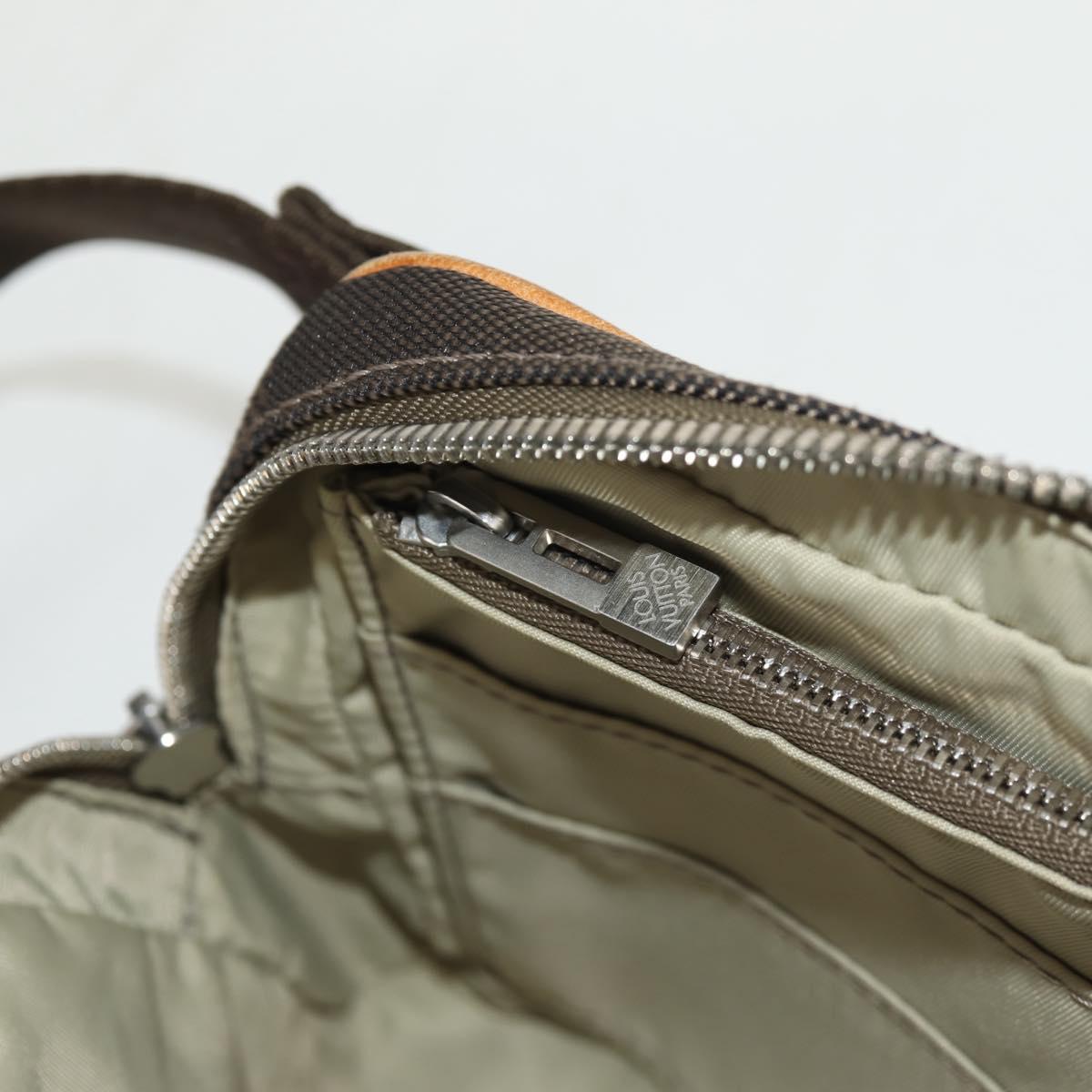 LOUIS VUITTON Damier Geant Acrobat Shoulder Bag Khaki M93619 LV Auth ar13836A