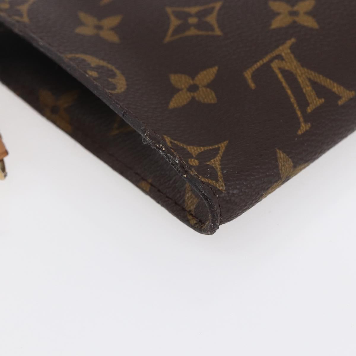 LOUIS VUITTON Monogram Bucket PM Accessory Pouch LV Auth ar13849