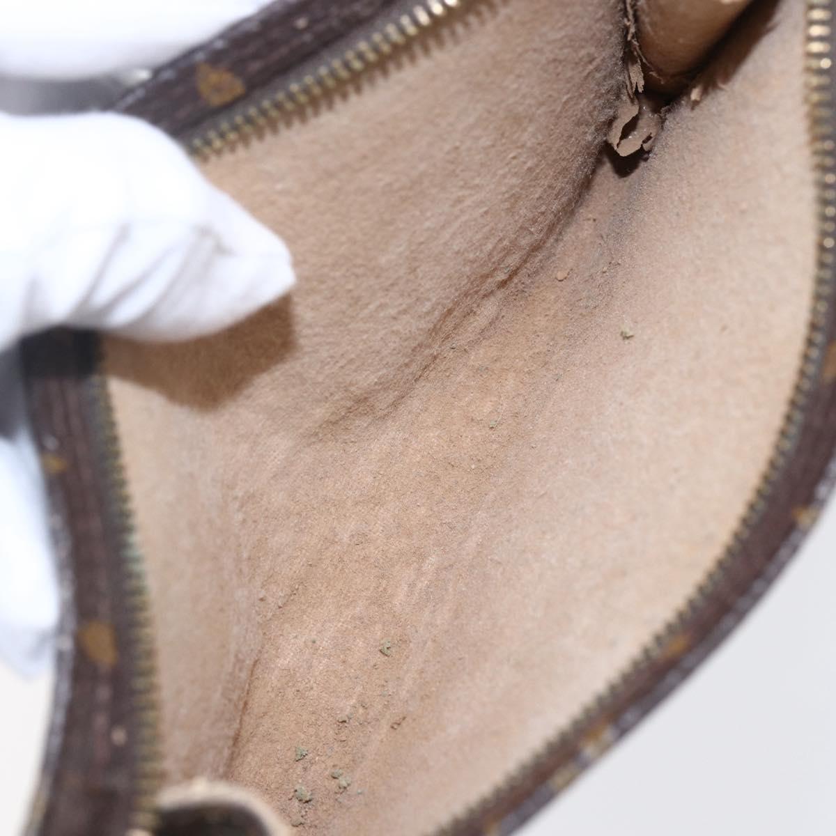 LOUIS VUITTON Monogram Bucket PM Accessory Pouch LV Auth ar13850