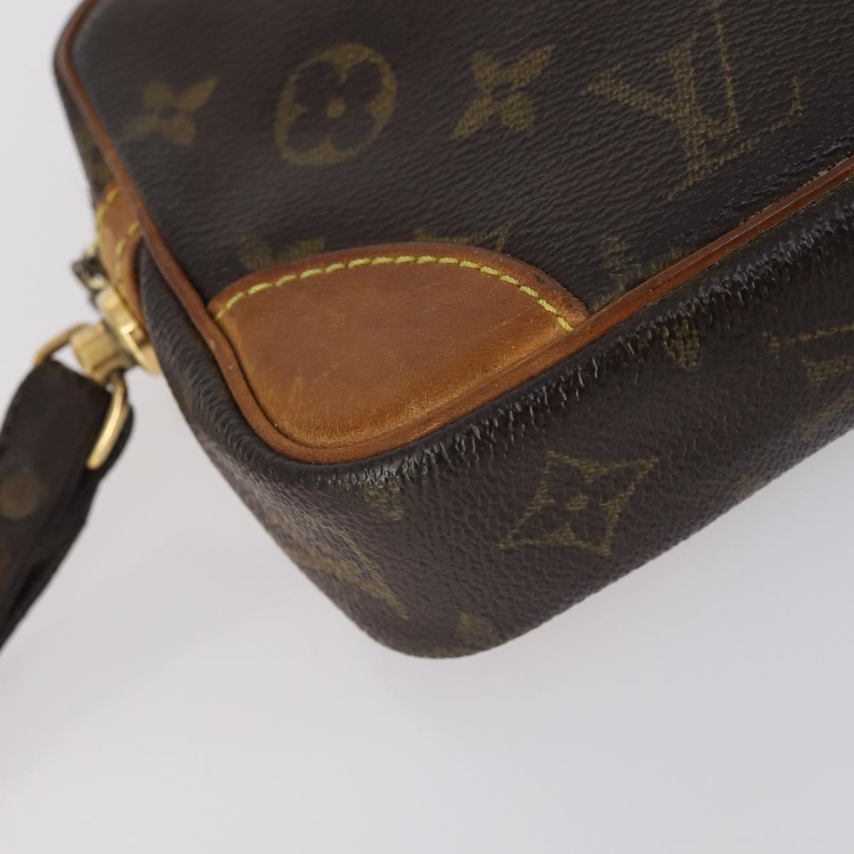 LOUIS VUITTON Monogram Clutch Bag 2 Set LV Auth ar13852