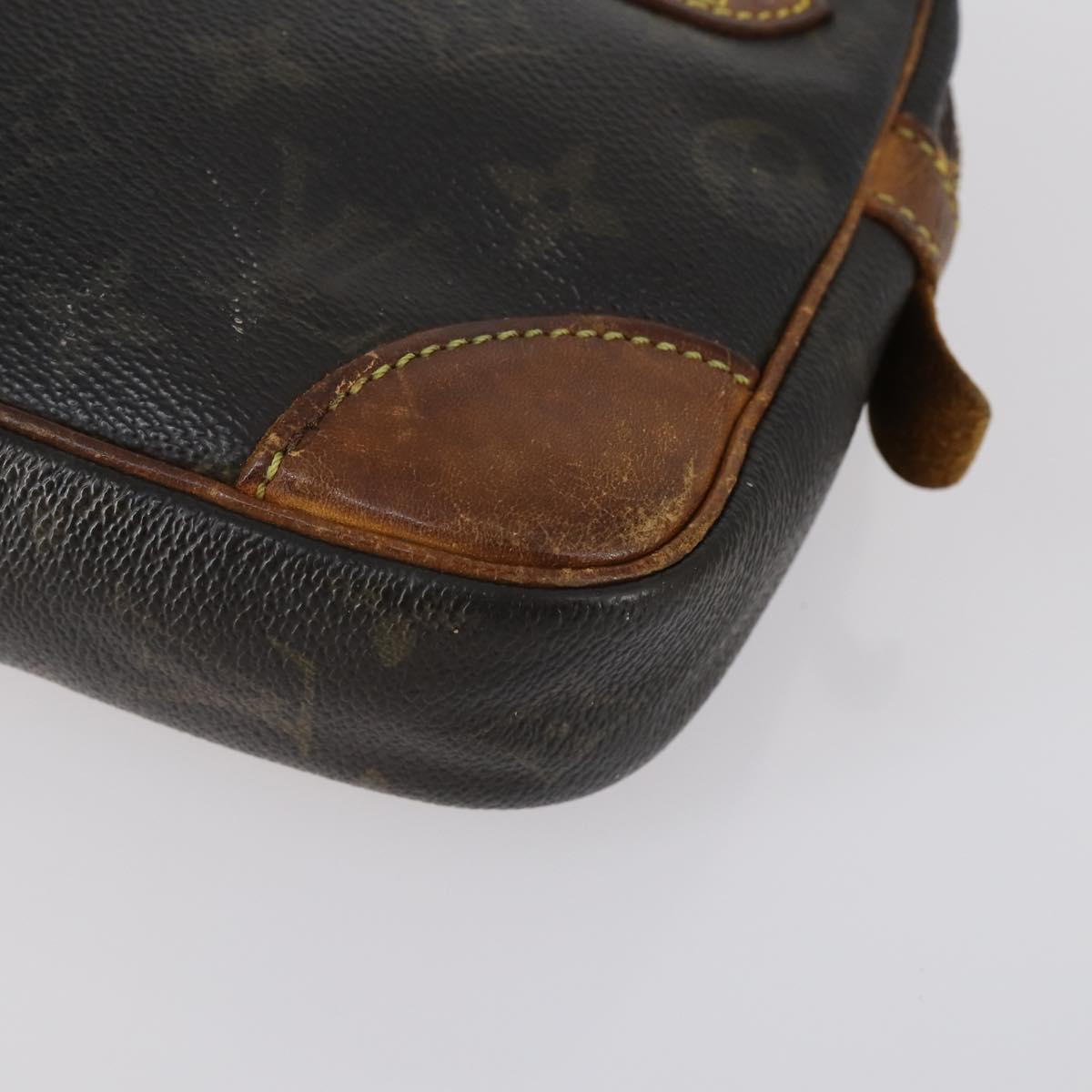 LOUIS VUITTON Monogram Clutch Bag 2 Set LV Auth ar13852