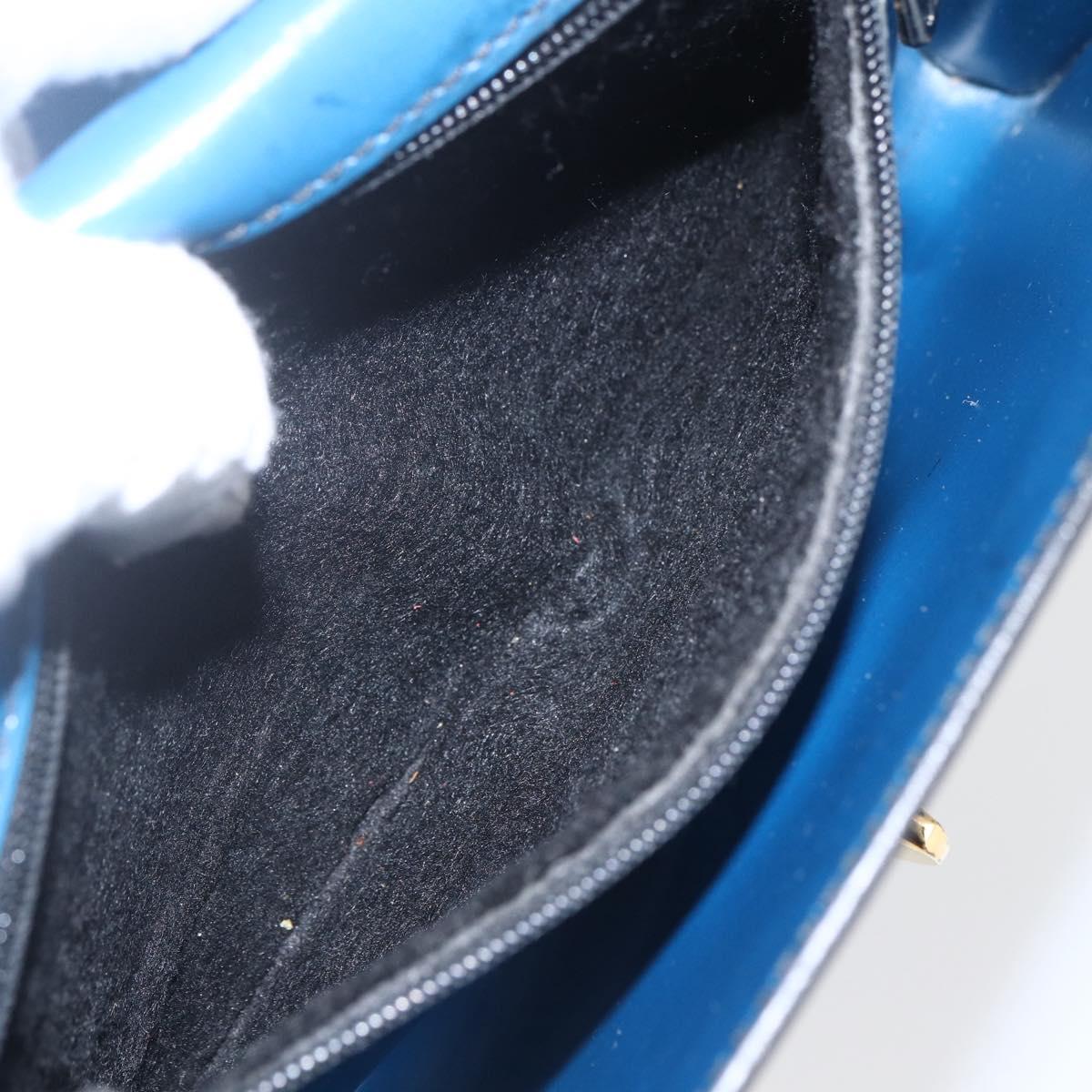 LOUIS VUITTON Epi Pochette Arche Shoulder Bag Blue M52575 LV Auth ar13863