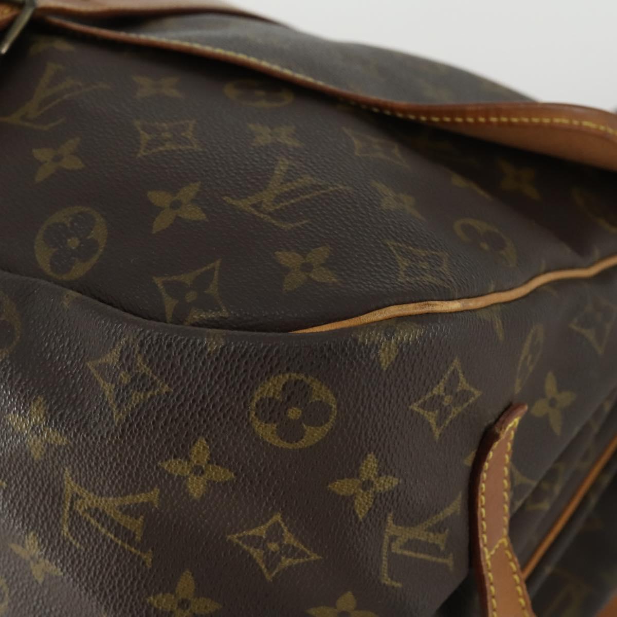 LOUIS VUITTON Monogram Saumur 35 Shoulder Bag M42254 LV Auth ar13864