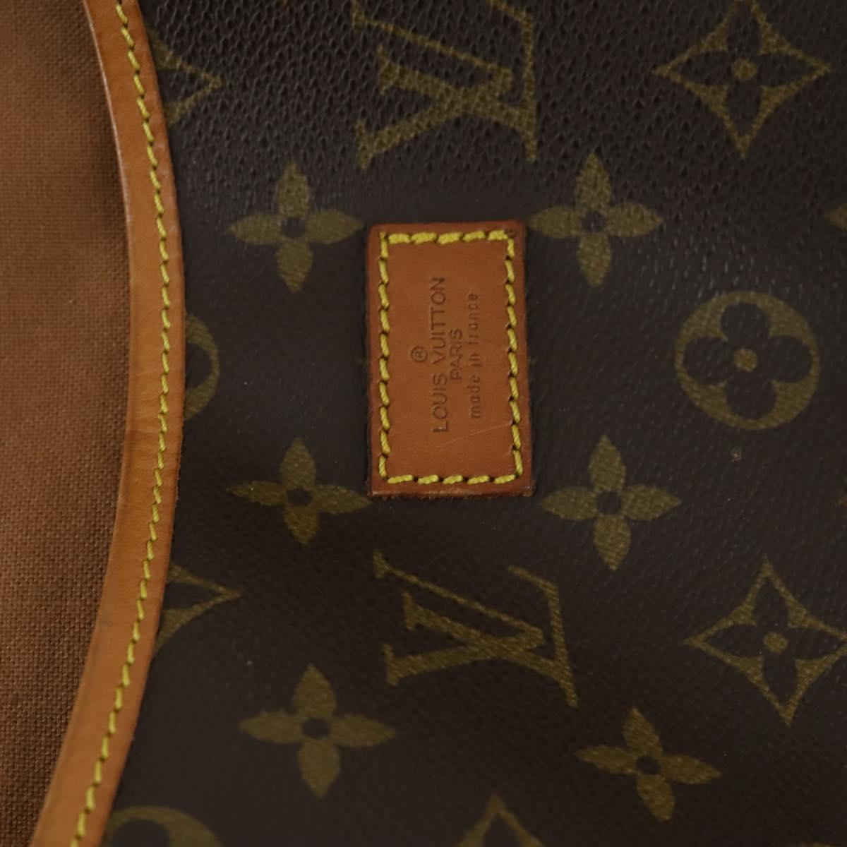 LOUIS VUITTON Monogram Saumur 35 Shoulder Bag M42254 LV Auth ar13864