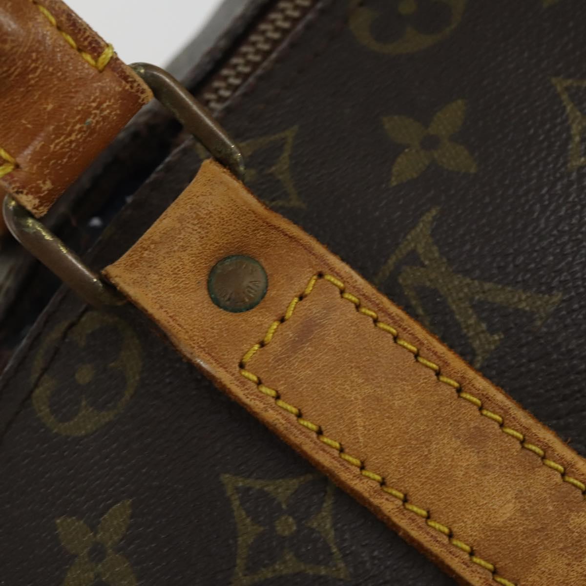 LOUIS VUITTON Monogram Keepall 45 Boston Bag M41428 LV Auth ar13878