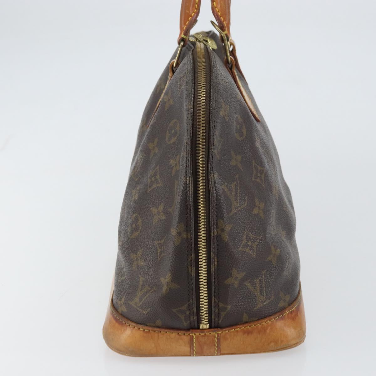 LOUIS VUITTON Monogram Alma Hand Bag M51130 LV Auth ar13882