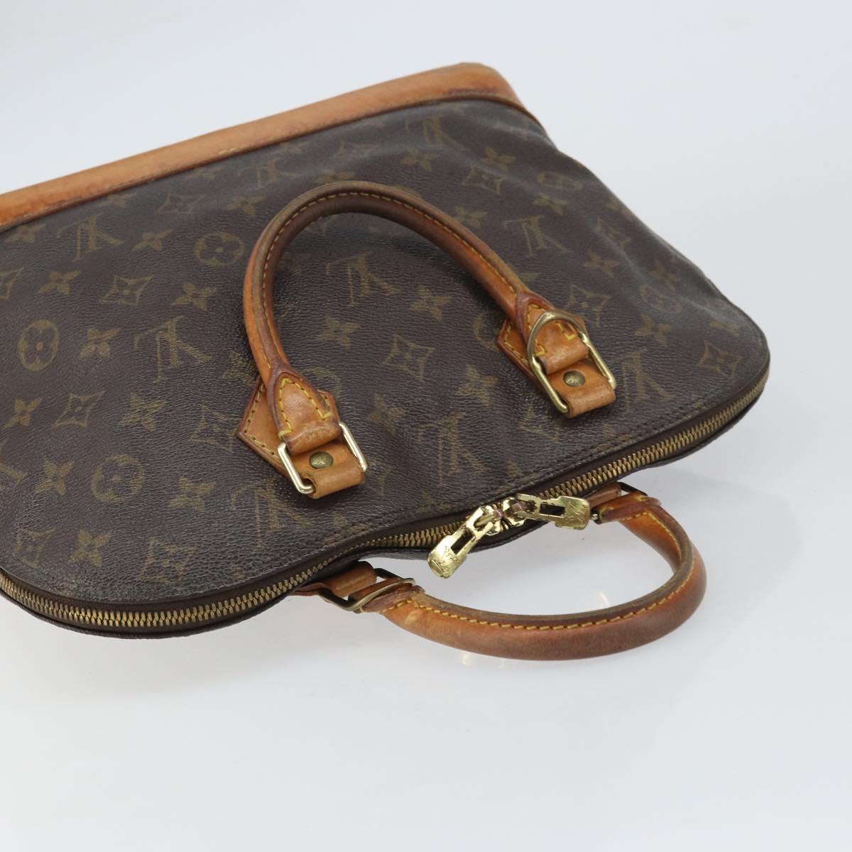 LOUIS VUITTON Monogram Alma Hand Bag M51130 LV Auth ar13882