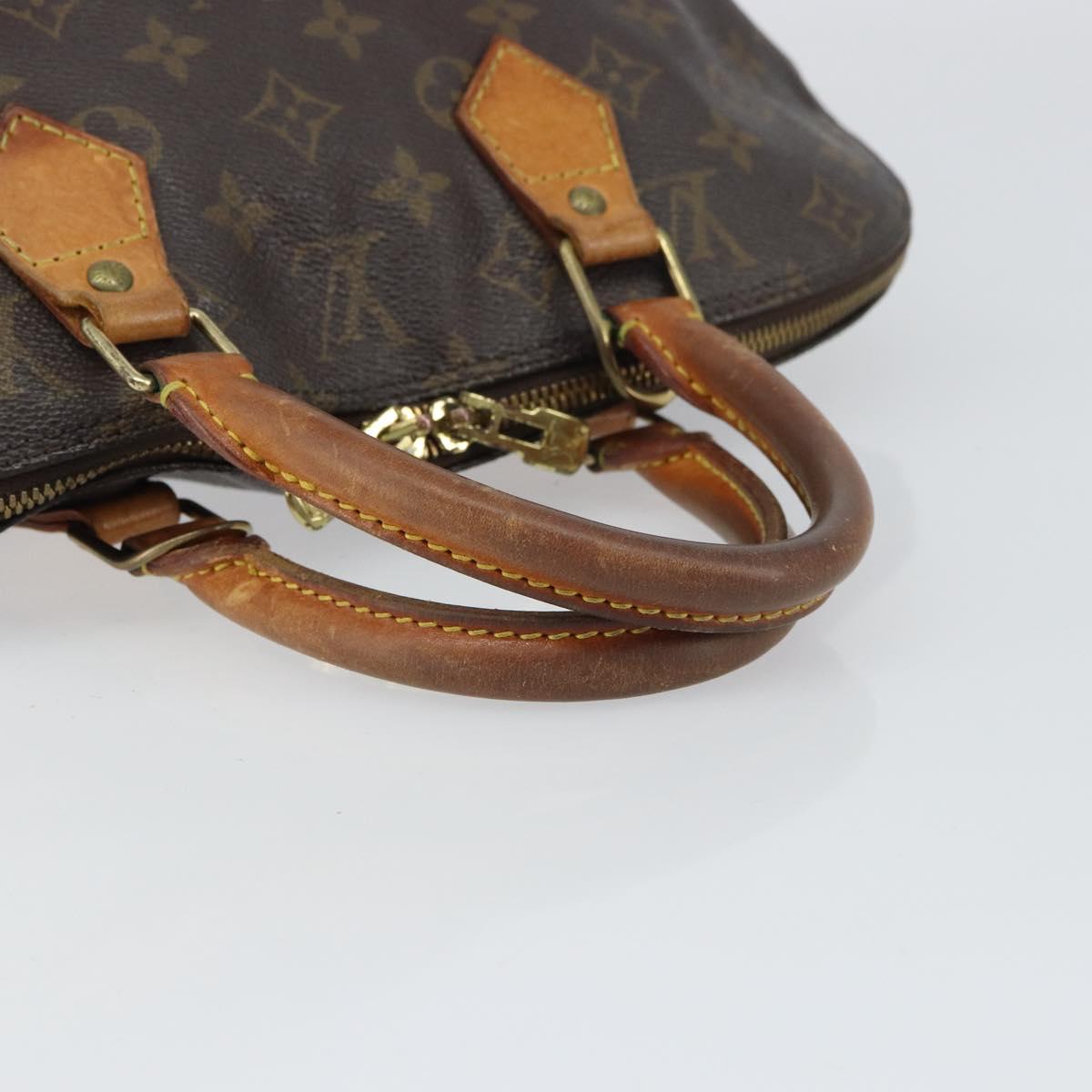 LOUIS VUITTON Monogram Alma Hand Bag M51130 LV Auth ar13882