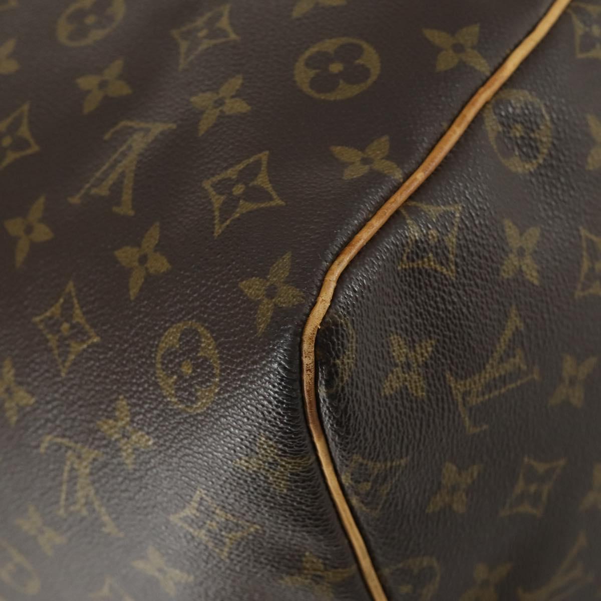 LOUIS VUITTON Monogram Keepall 60 Boston Bag M41422 LV Auth ar13883