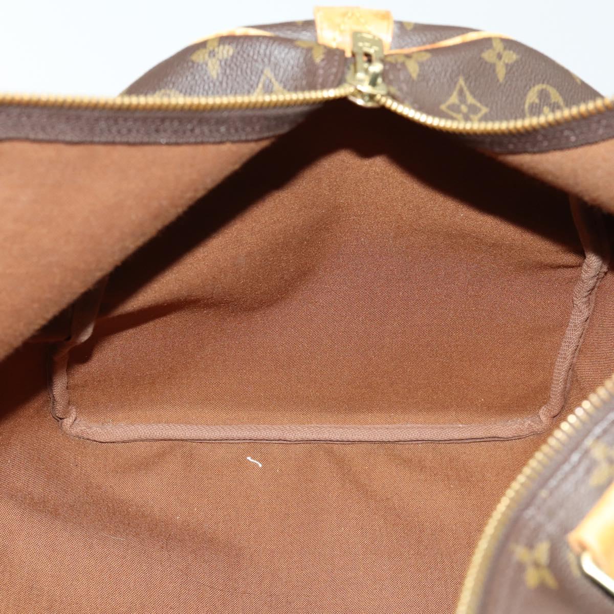 LOUIS VUITTON Monogram Keepall 60 Boston Bag M41422 LV Auth ar13883
