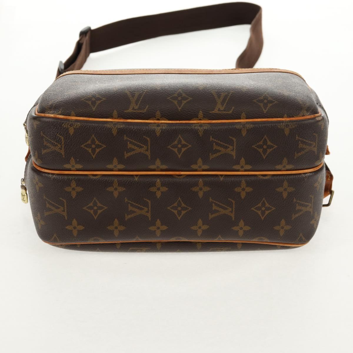LOUIS VUITTON Monogram Reporter PM Shoulder Bag M45254 LV Auth ar13905