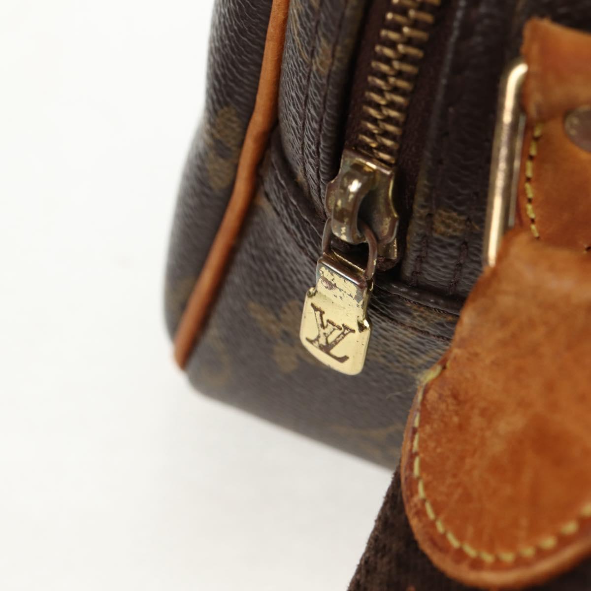 LOUIS VUITTON Monogram Reporter PM Shoulder Bag M45254 LV Auth ar13905