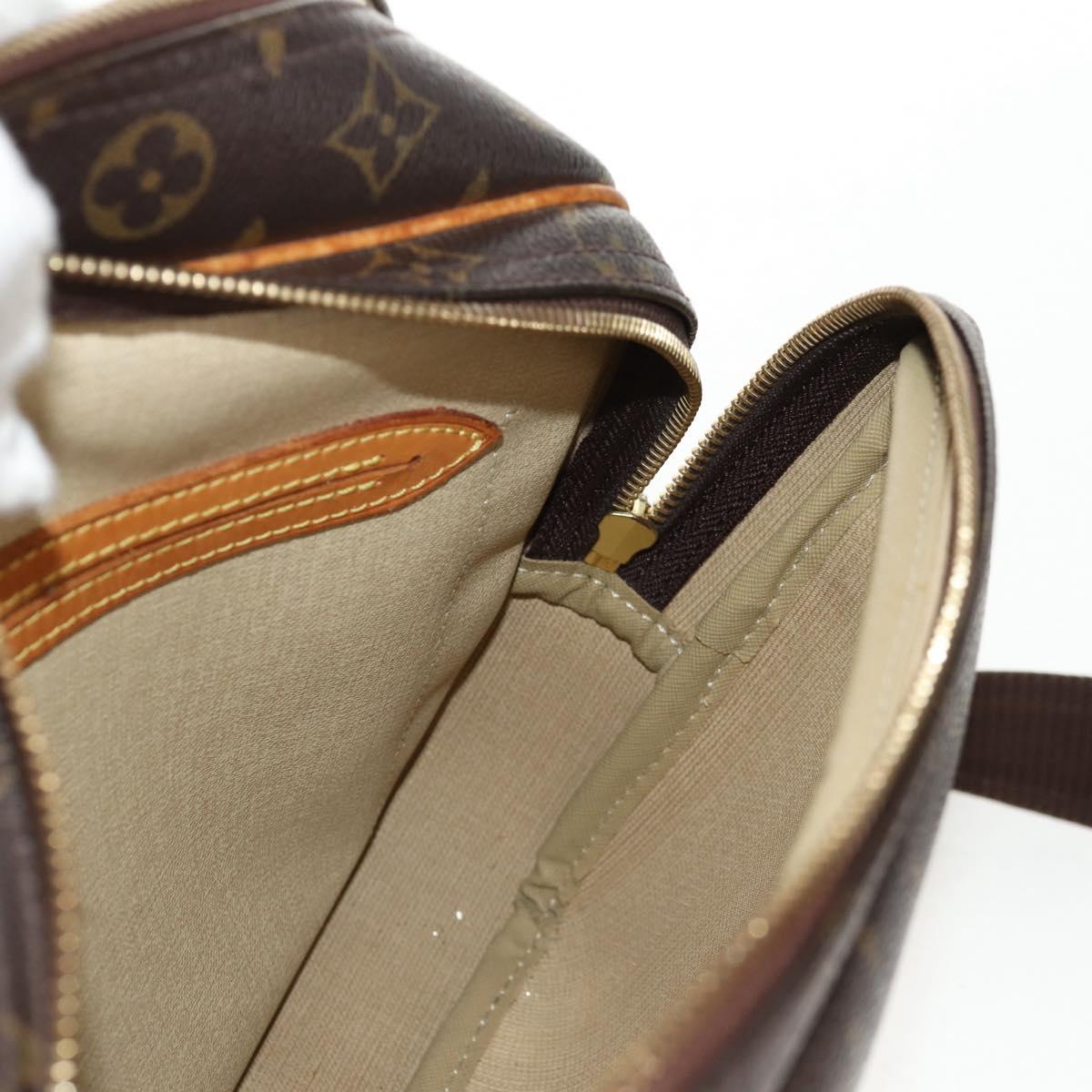 LOUIS VUITTON Monogram Reporter PM Shoulder Bag M45254 LV Auth ar13905