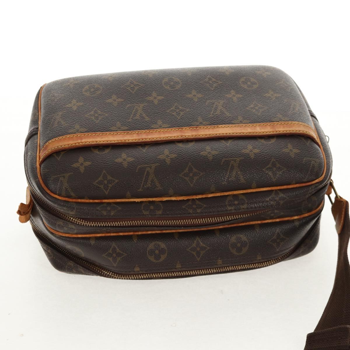 LOUIS VUITTON Monogram Reporter PM Shoulder Bag M45254 LV Auth ar13905