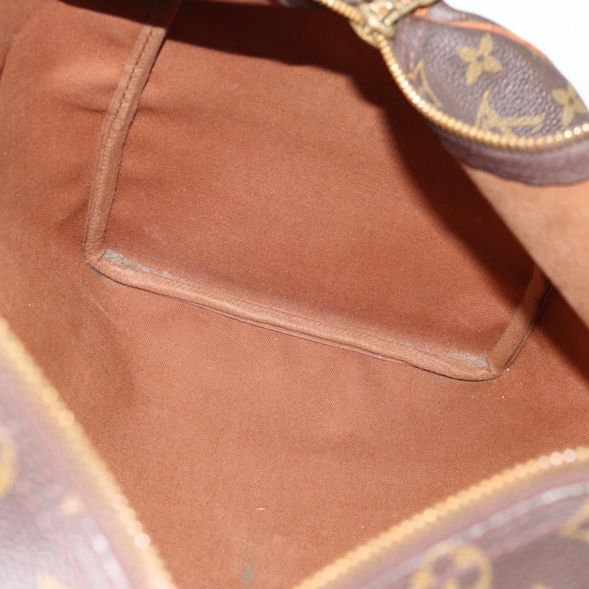 LOUIS VUITTON Monogram Keepall 45 Boston Bag M41428 LV Auth ar13921