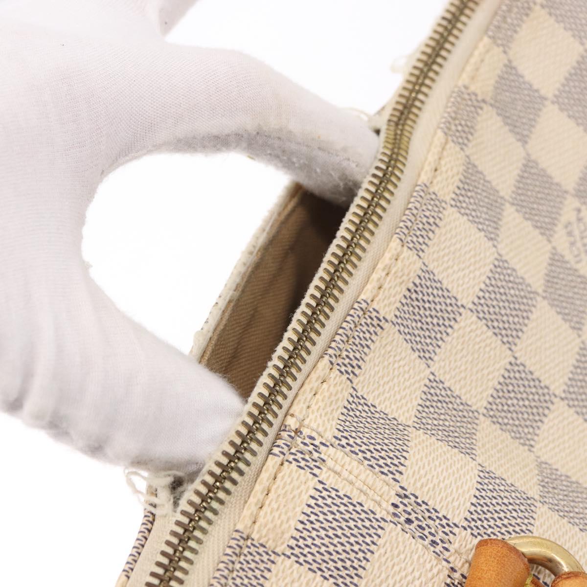 LOUIS VUITTON Damier Azur Totally GM Tote Bag N51263 LV Auth ar13924
