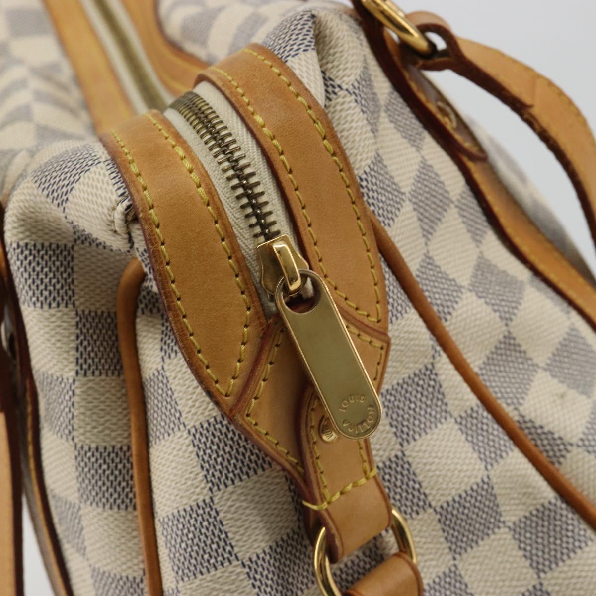 LOUIS VUITTON Damier Azur Stresa PM Tote Bag M51188 LV Auth ar13946