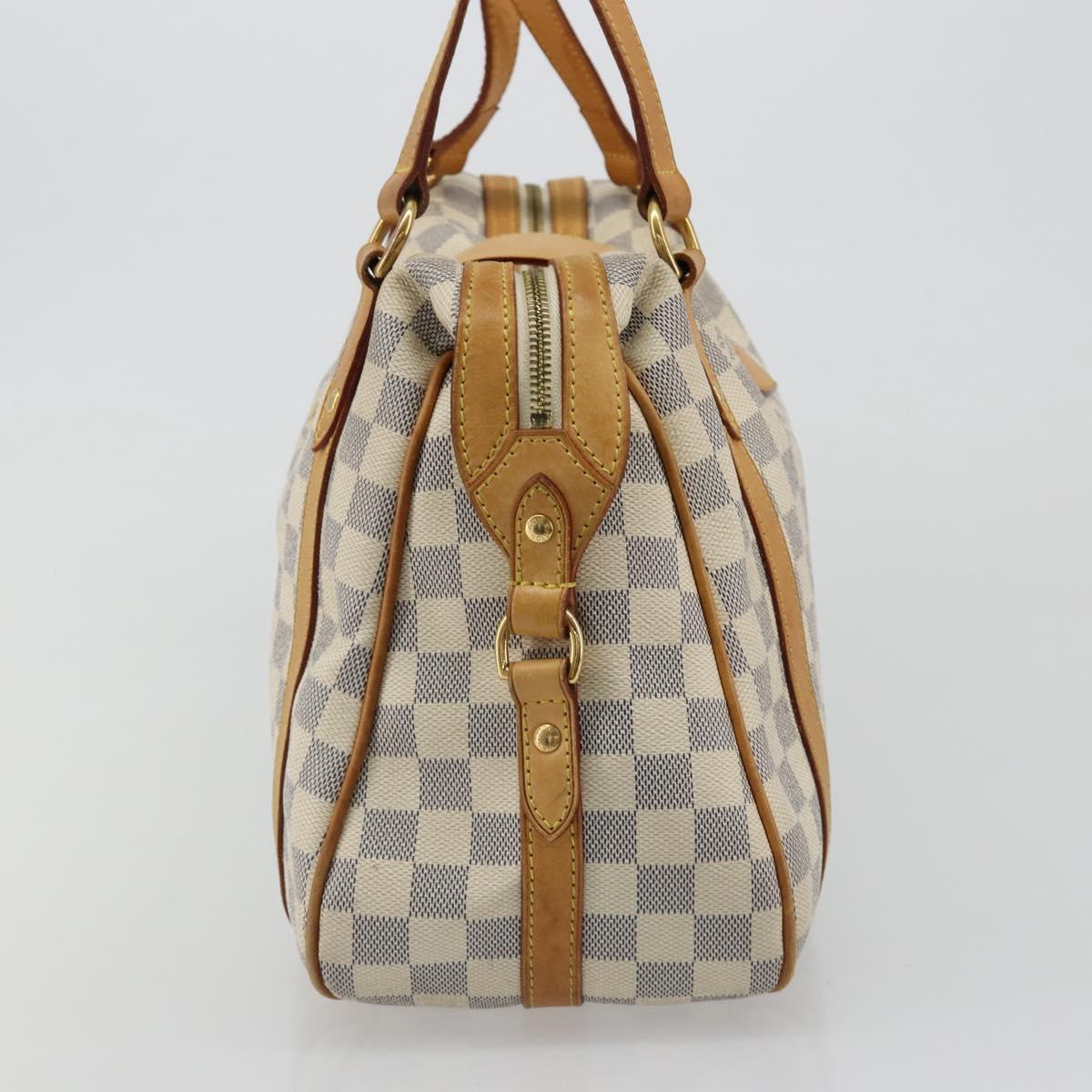 LOUIS VUITTON Damier Azur Stresa PM Tote Bag M51188 LV Auth ar13946