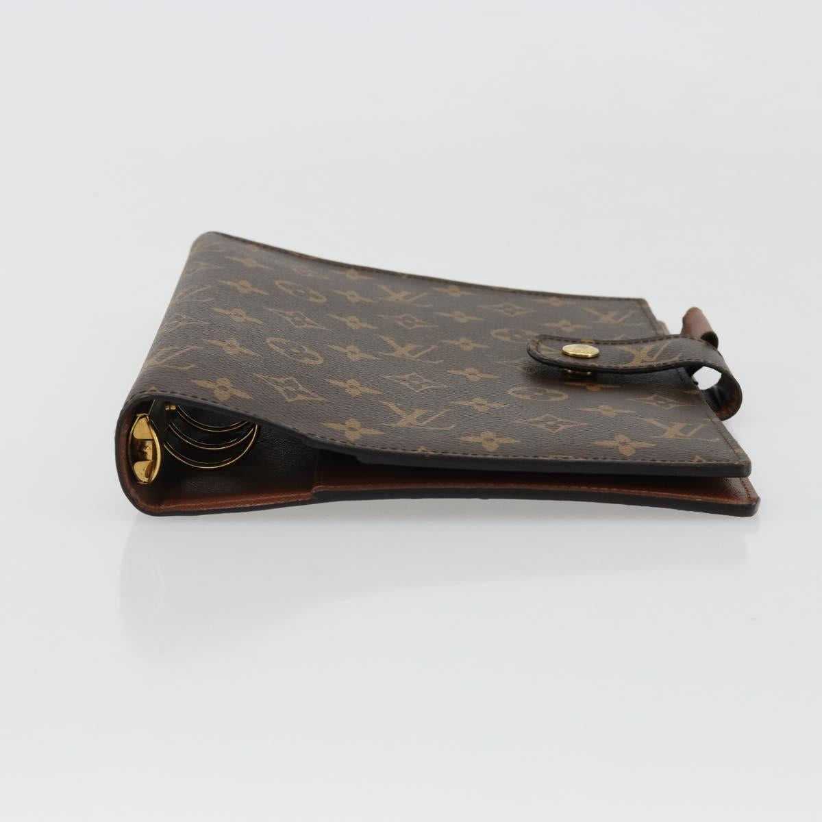 LOUIS VUITTON Monogram Agenda GM Day Planner Cover R20006 LV Auth ar13947