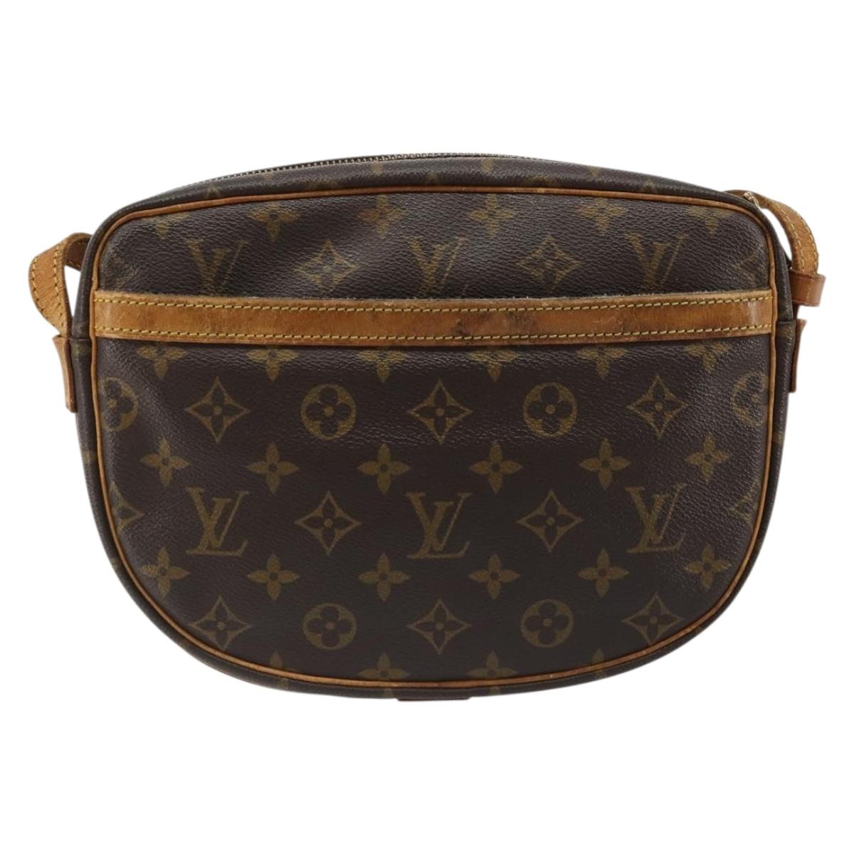 LOUIS VUITTON Monogram Jeune Fille MM Shoulder Bag M51226 LV Auth ar13957