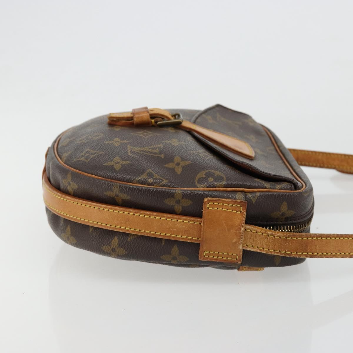 LOUIS VUITTON Monogram Jeune Fille MM Shoulder Bag M51226 LV Auth ar13957