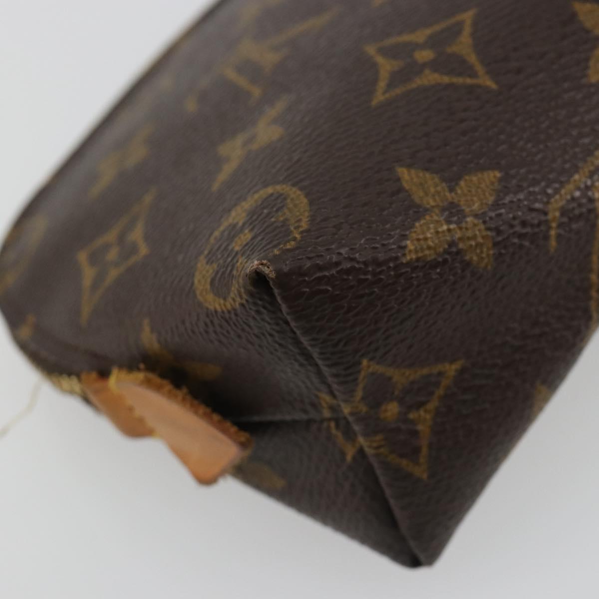 LOUIS VUITTON Monogram Pochette Cosmetic PM Pouch M43998 LV Auth ar13962