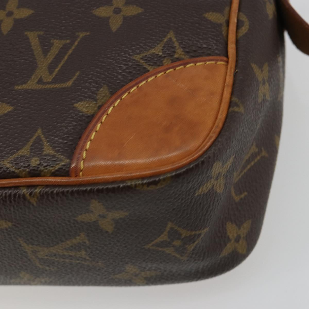 LOUIS VUITTON Monogram Compiegne 28 Clutch Bag M51845 LV Auth ar13971