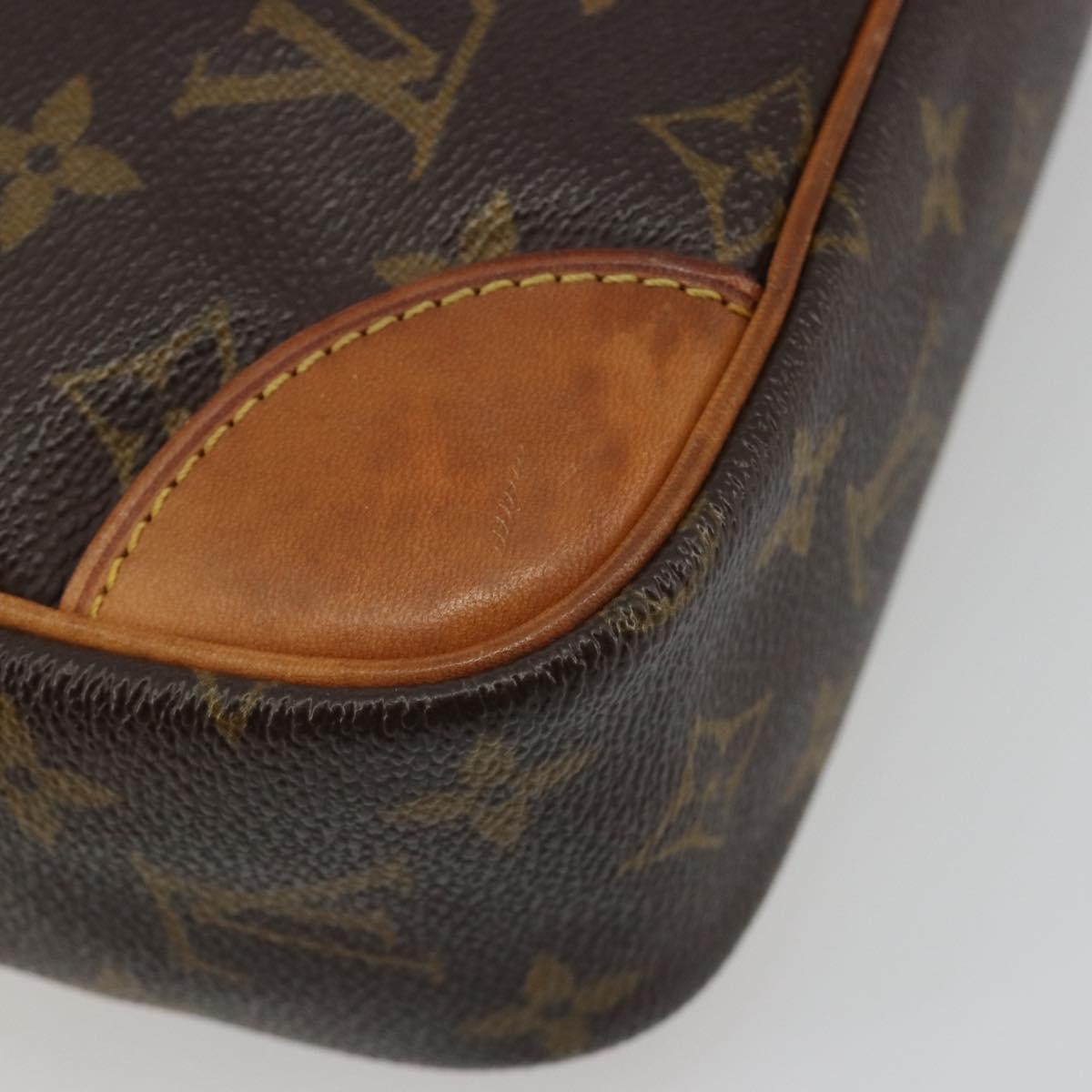 LOUIS VUITTON Monogram Compiegne 28 Clutch Bag M51845 LV Auth ar13971