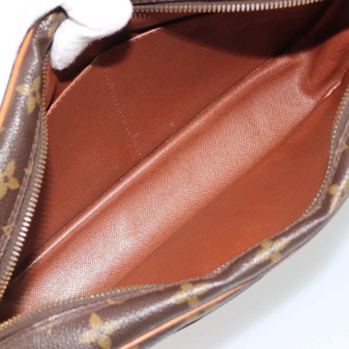 LOUIS VUITTON Monogram Compiegne 28 Clutch Bag M51845 LV Auth ar13971
