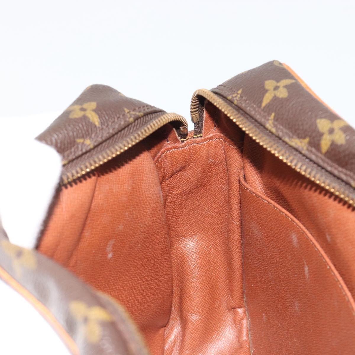LOUIS VUITTON Monogram Compiegne 28 Clutch Bag M51845 LV Auth ar13971