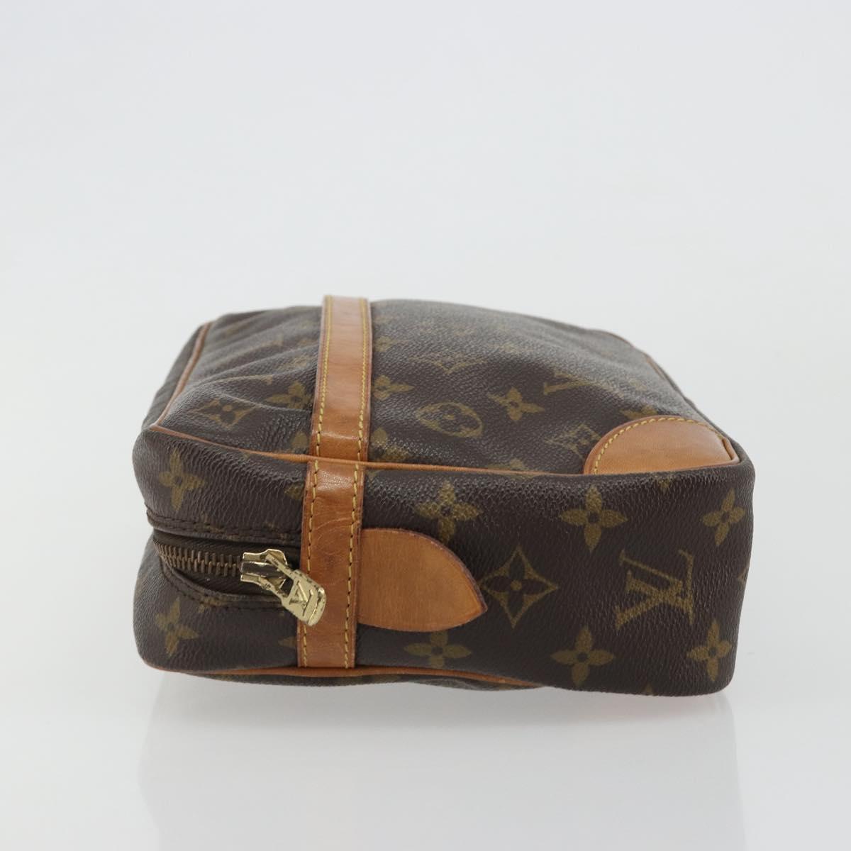 LOUIS VUITTON Monogram Compiegne 28 Clutch Bag M51845 LV Auth ar13971