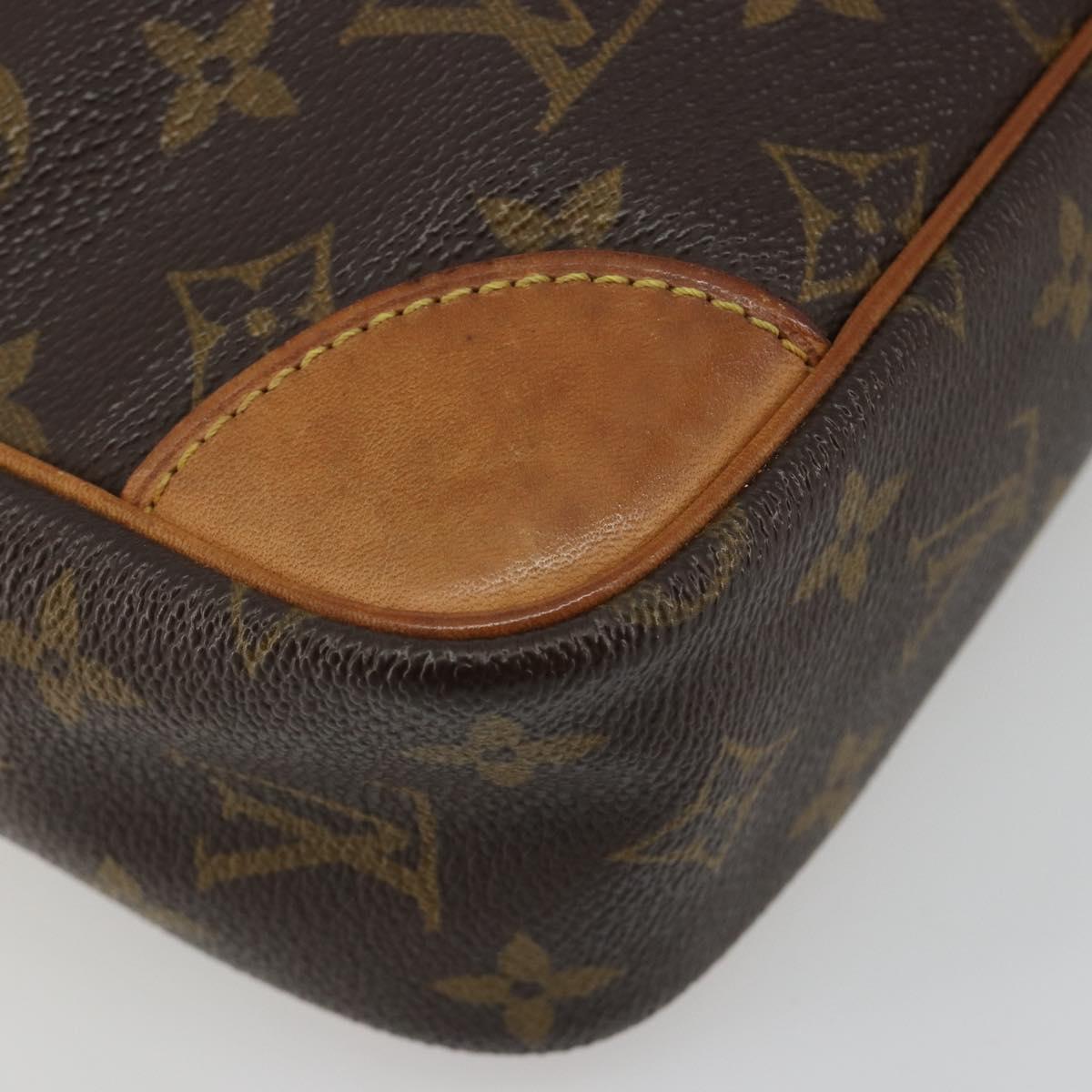 LOUIS VUITTON Monogram Compiegne 28 Clutch Bag M51845 LV Auth ar13971