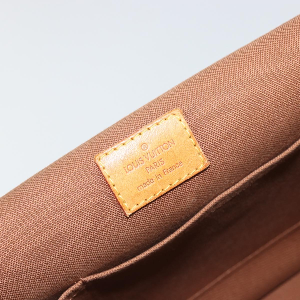 LOUIS VUITTON Monogram Pochette Bosphore Shoulder Bag M40044 LV Auth ar13986