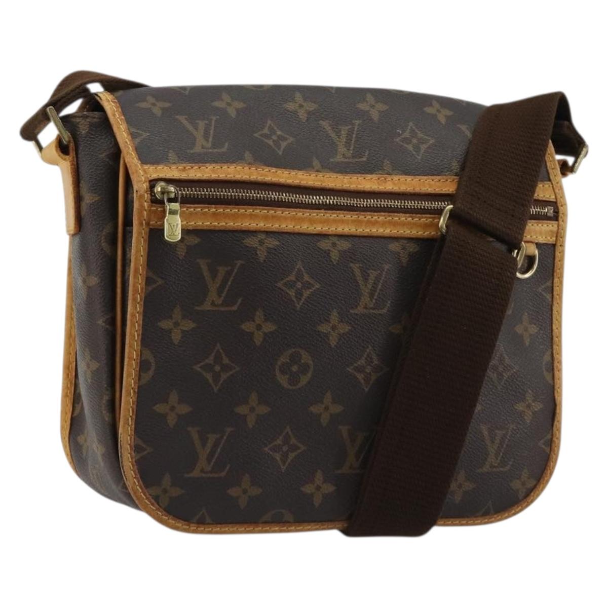 LOUIS VUITTON Monogram Pochette Bosphore Shoulder Bag M40044 LV Auth ar13986